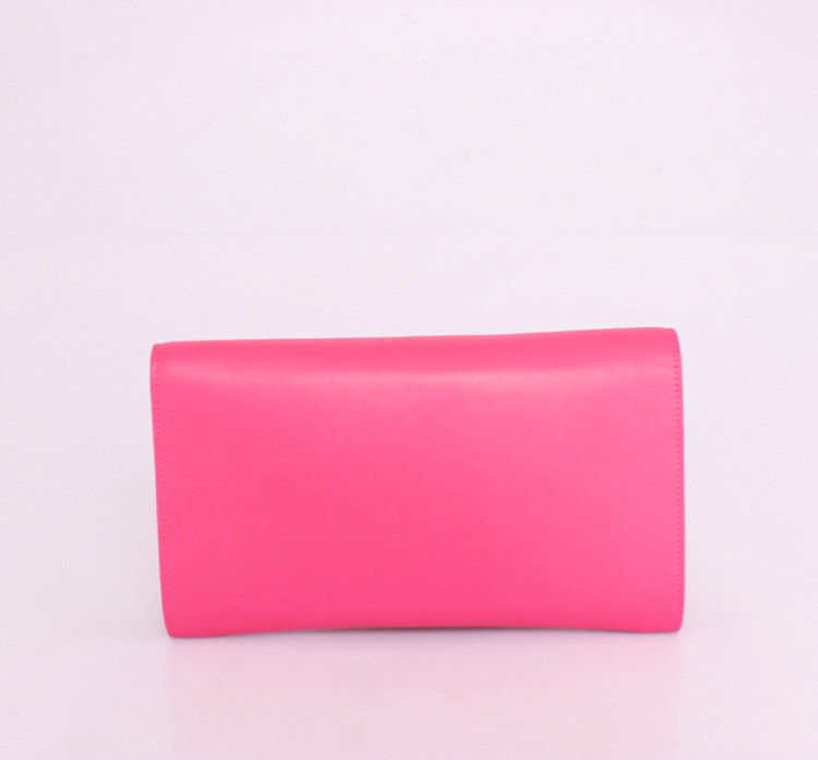 YSL monogramme tassel clutch 234524 rosered - Click Image to Close